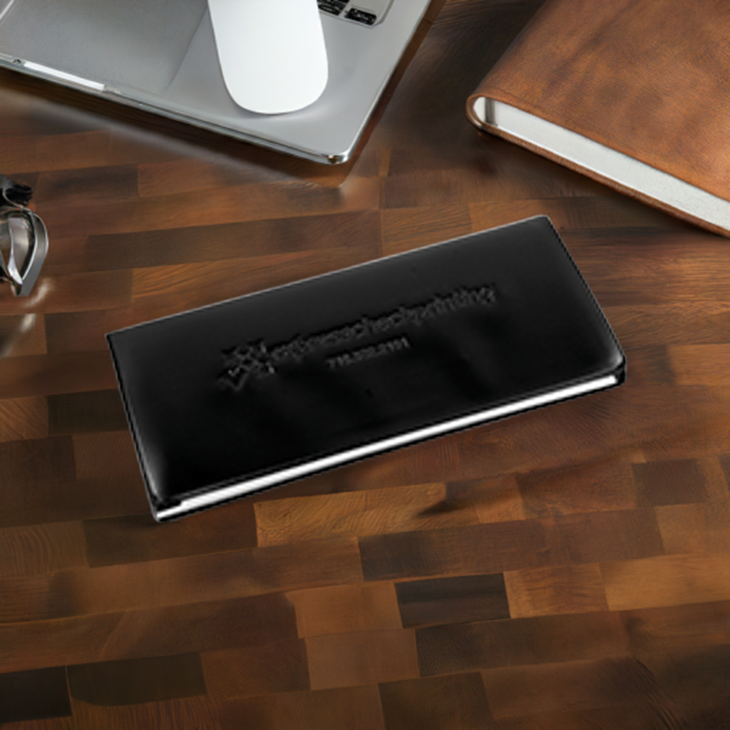 Checkbook Cover (Black)